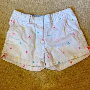 Nautica shorts with anchors in them size 10.